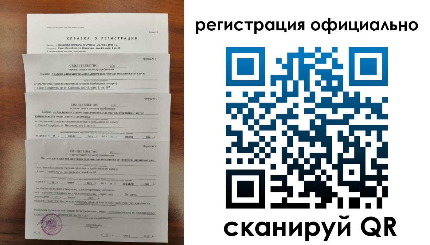 временная регистрация адрес в Лобне